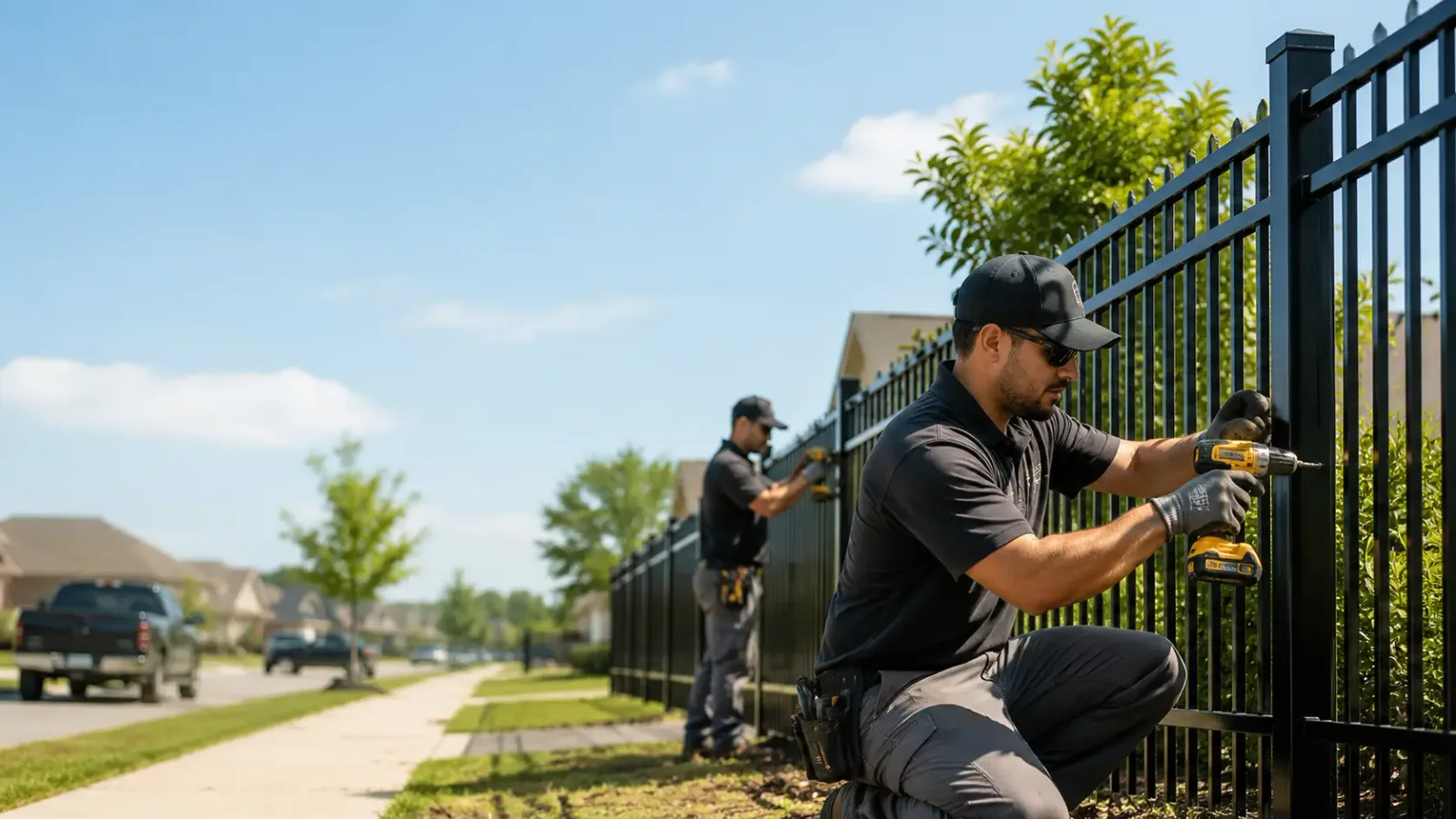 Metal Fence Installation in Plain, WI